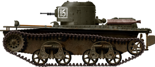 T-38 of an organic unit of the Independant Light Tank Battalion, Leningrad Front, Nevskaya Operative group, October 1942.