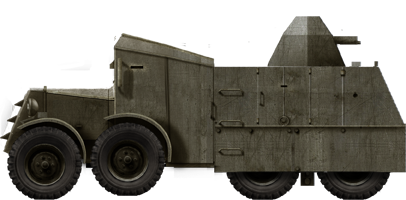 The tall-turret Armored ADG Lorry