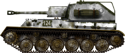 SU-76M, 7th Mechanized Corps, winter 1943-44