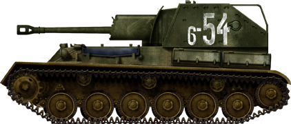 SU-76M, 6th Guards Tank Army, Austria, April 1945