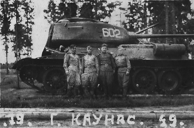 T-34/85 in the Caucasus, 1949. Courtesy of giorgios Kiagias
