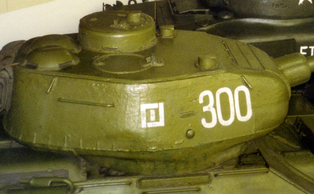 A good view of a T-34-85 turret