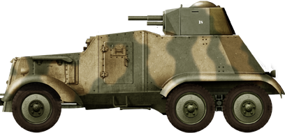 French AAC-37 used in 1940, captured by German troops. Probably original Republican colors