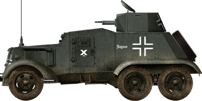 Beutespähpanzer AAC-37(f). About 20 captured were used in the Eastern Front